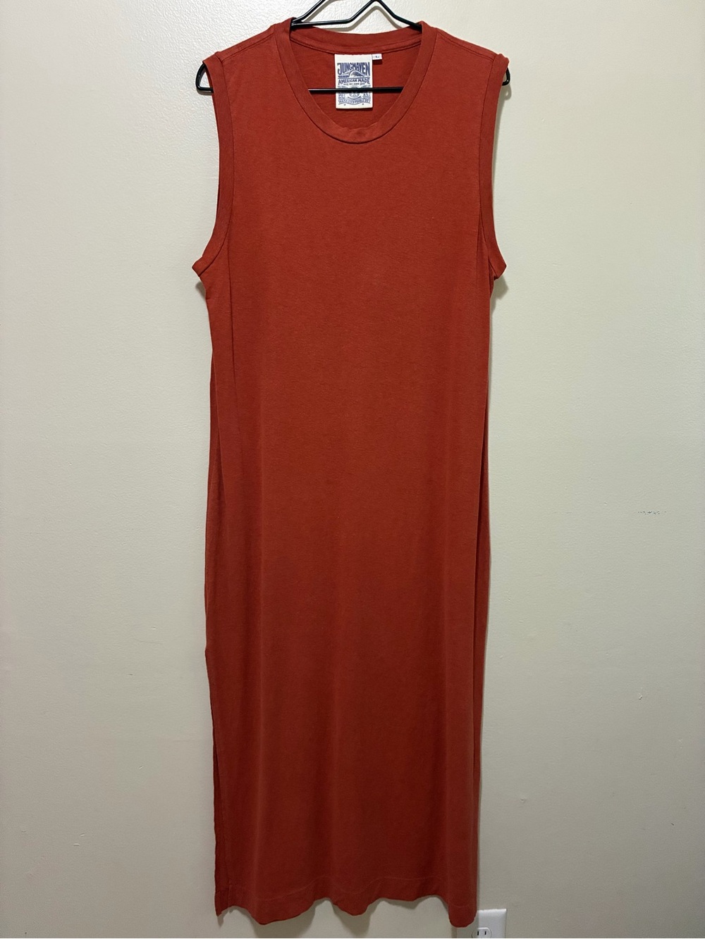 Jungmaven Hermosa Maxi Dress Roobios Terracotta rust size large